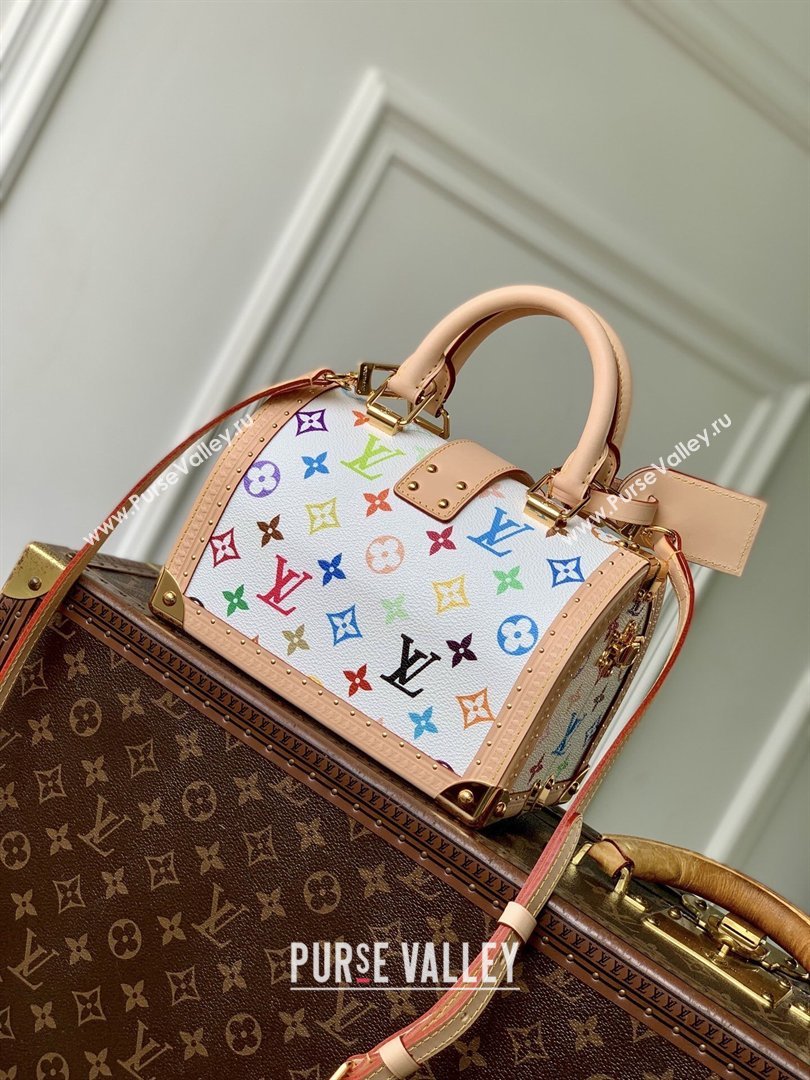 LV x TM Speedy Trunk 20 Multicolored/White Monogram Canvas M27833 2026 (K-26022702)