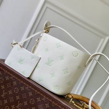 Louis Vuitton All In BB in Milky White/Green Cowhide Leather M27570 2026 (K-26022716)