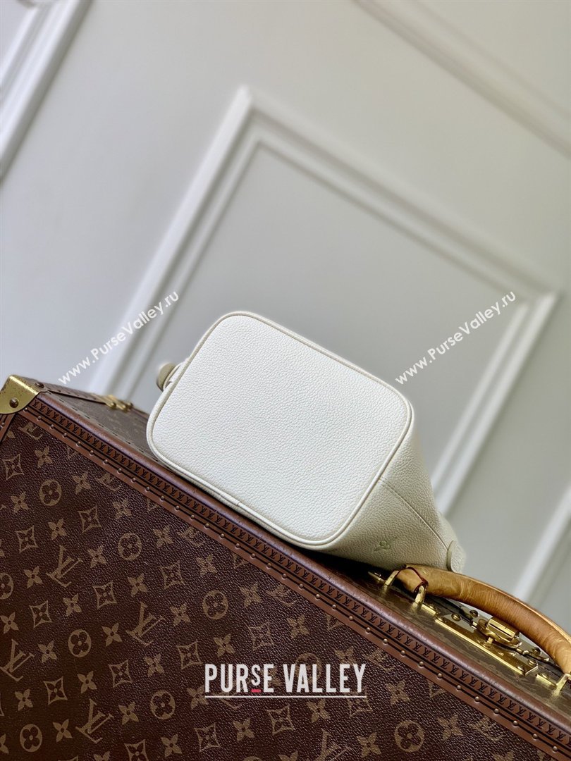 Louis Vuitton All In BB in Milky White/Green Cowhide Leather M27570 2026 (K-26022716)