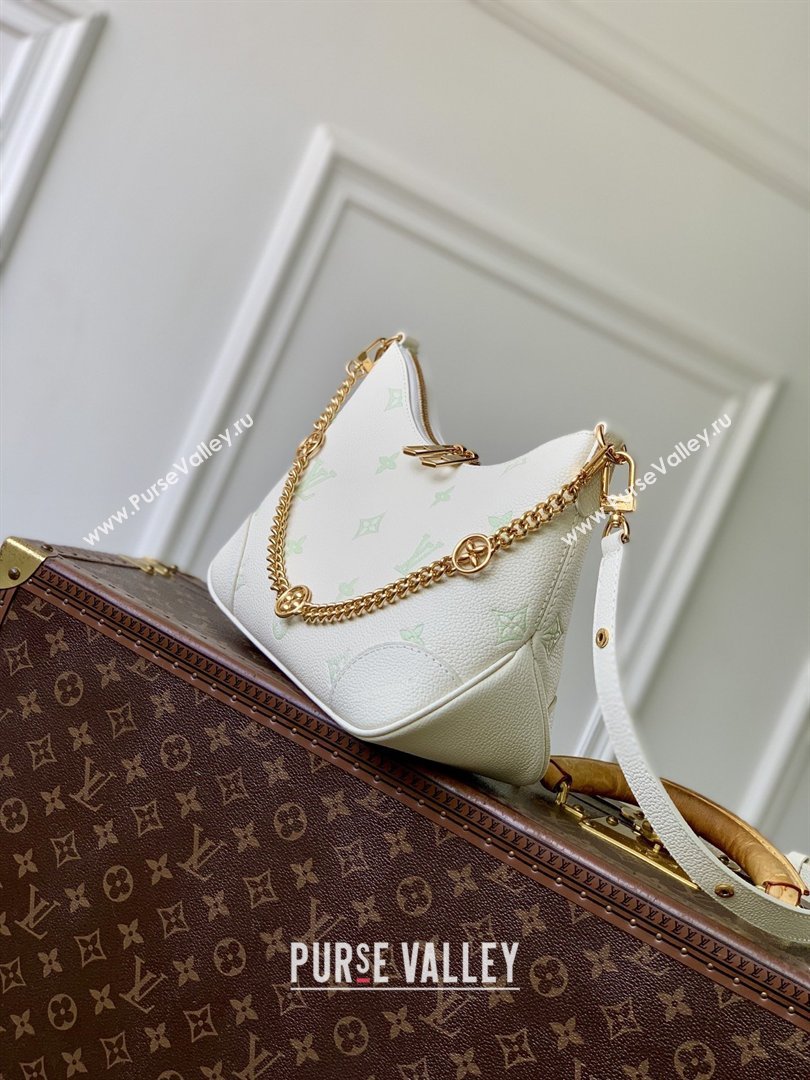 Louis Vuitton Boulogne PM in Milky White/Green Cowhide Leather M27571 2026 (K-26022717)