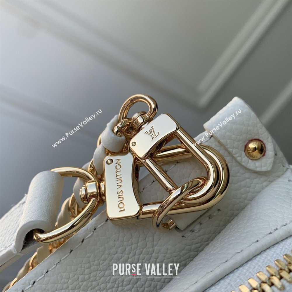 Louis Vuitton OnTheGo East West Tote Bag in Milky White/Blue Cowhide Leather M27577 2026 (K-26022815)