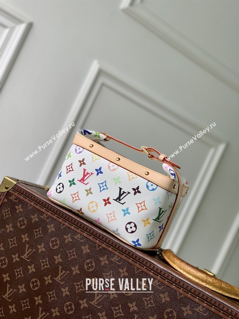 LV x TM Cruiser Toiletry Bag in Multicolored/White Monogram Canvas M27900 2026 (K-26022701)