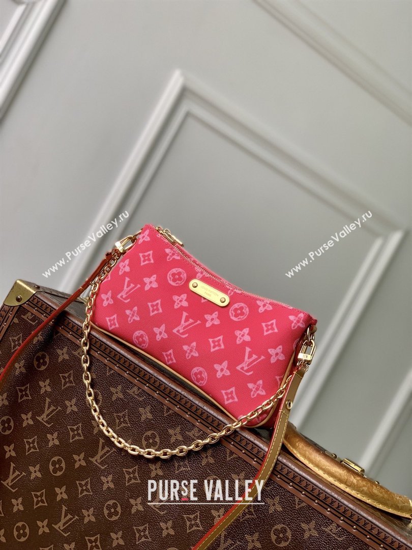 Louis Vuitton Liv Pochette in Monogram Origine Rose Ruban Canvas M27719 2026 (K-26022703)
