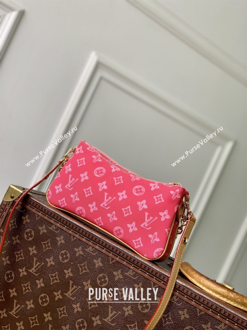 Louis Vuitton Liv Pochette in Monogram Origine Rose Ruban Canvas M27719 2026 (K-26022703)