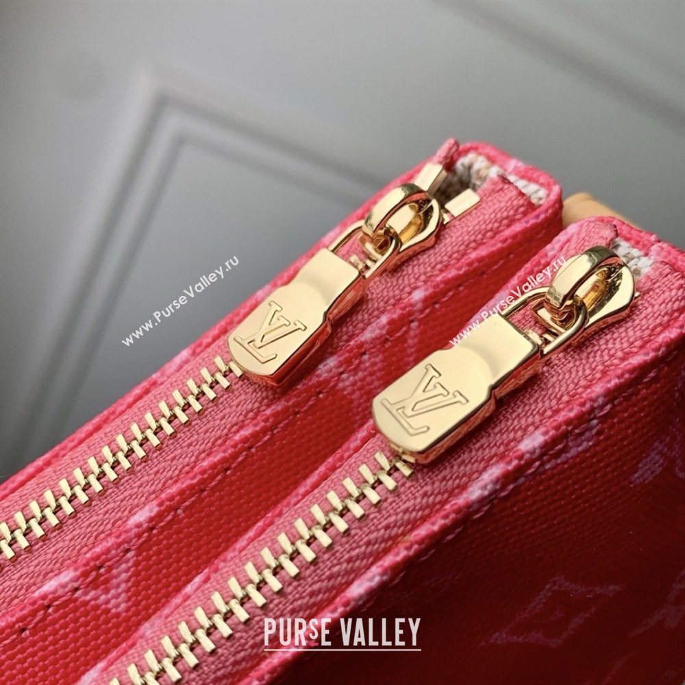 Louis Vuitton Liv Pochette in Monogram Origine Rose Ruban Canvas M27719 2026 (K-26022703)