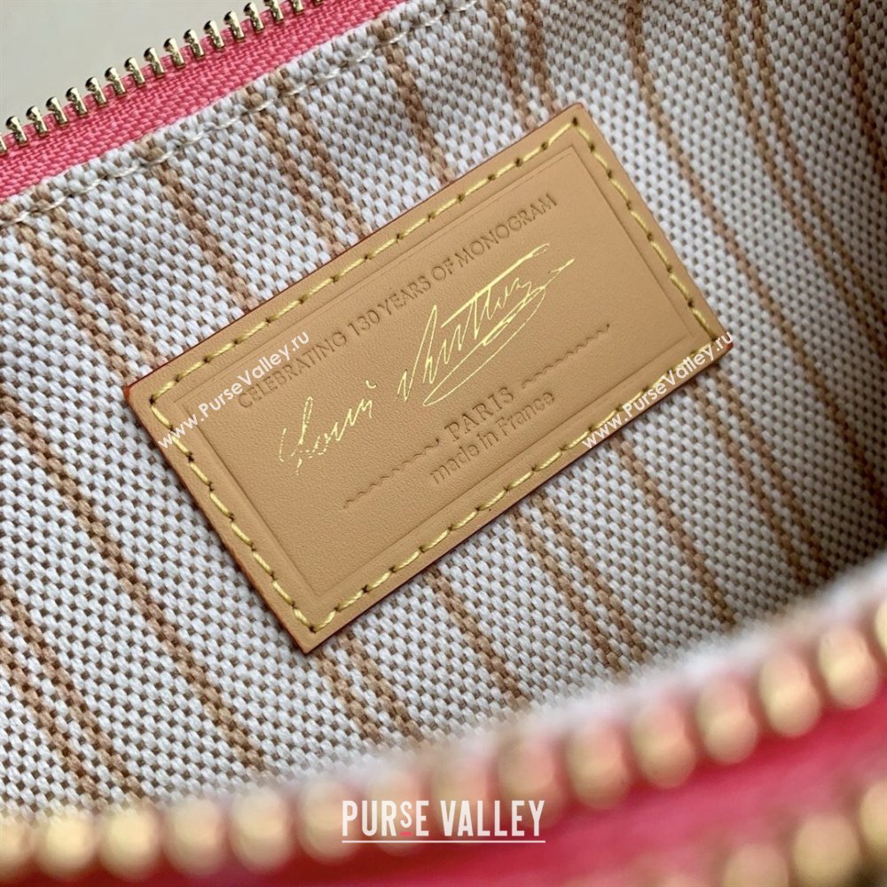 Louis Vuitton Liv Pochette in Monogram Origine Rose Ruban Canvas M27719 2026 (K-26022703)