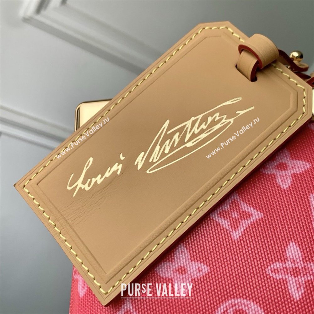 Louis Vuitton Side Trunk PM Bag in Monogram Origine Rose Ruban Canvas M27784 2026 (K-26022704)