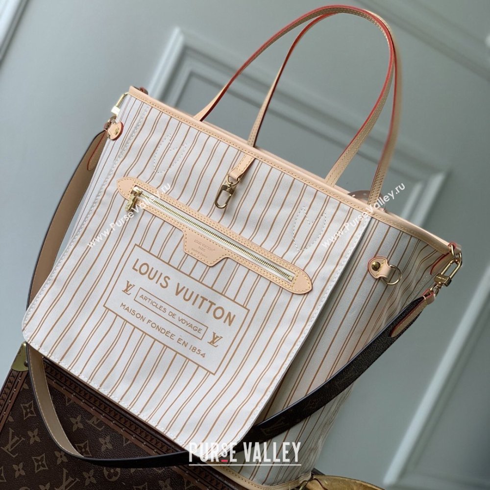 Louis Vuitton Neverfull Inside Out MM in Monogram Canvas M28407 Brown 2026 (K-26022706)