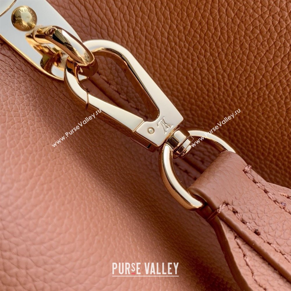 Louis Vuitton Capucines MM Souple Bag in Calf Leather M14370 Brown 2026 (K-26022707)