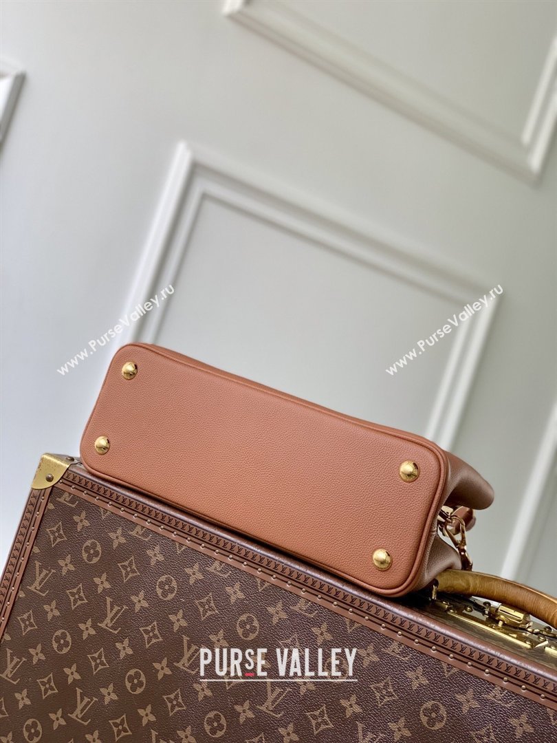 Louis Vuitton Capucines MM Souple Bag in Calf Leather M14370 Brown 2026 (K-26022707)