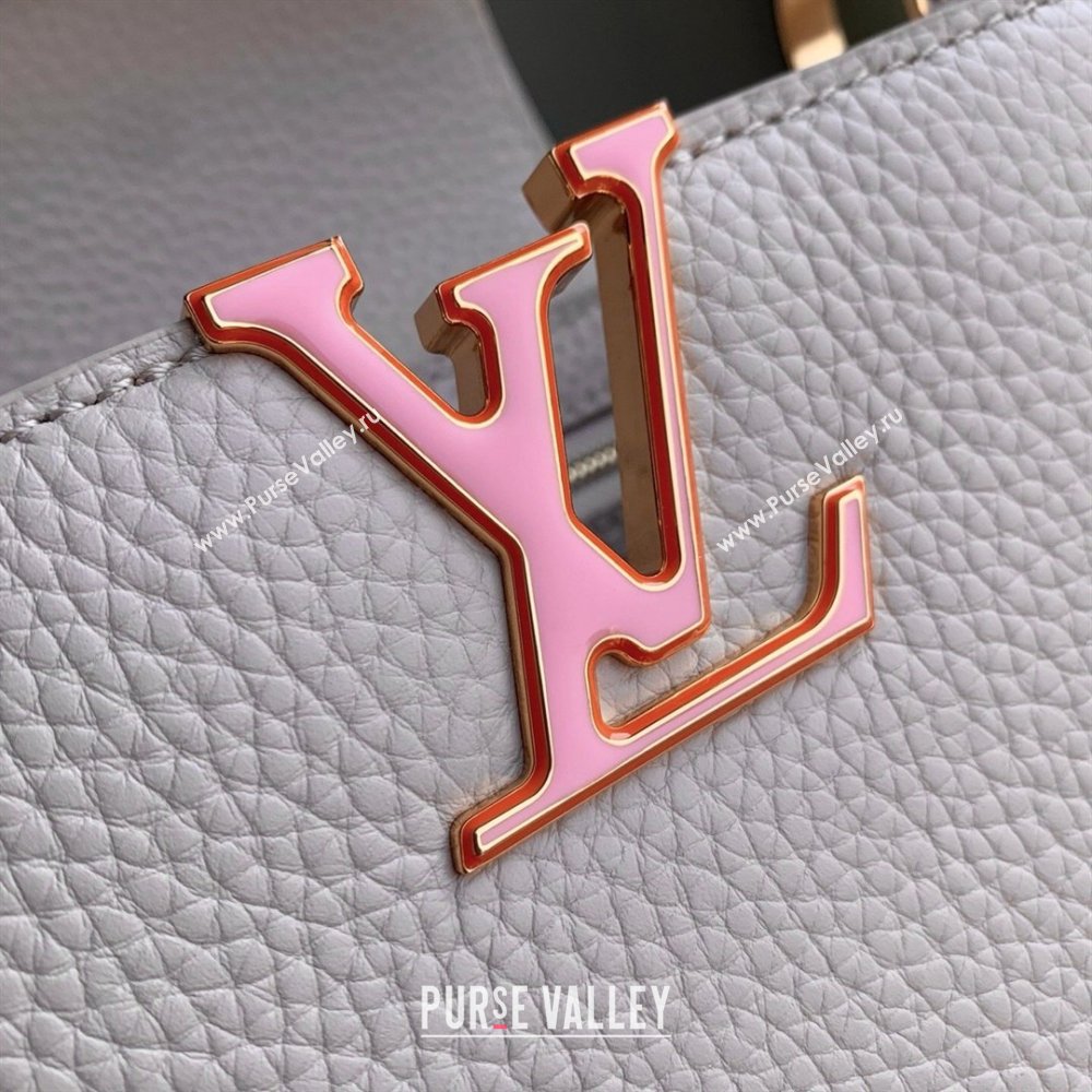 Louis Vuitton Capucines Mini Bag in Taurillon Leather M24683 Pink 2026 (K-26022708)