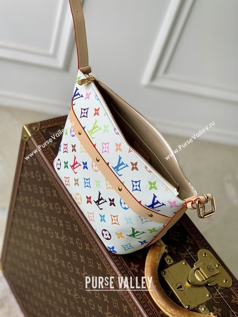 LV x TM Cruiser Toiletry Bag in Multicolored/White Monogram Canvas M27900 2026 (K-26022701)