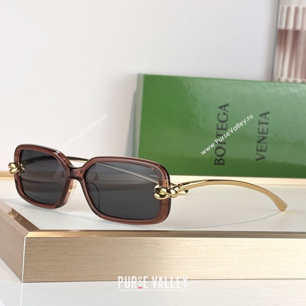 Bottega Veneta Sunglasses BV1439S Brown/Gold 2026 (A-26030216)