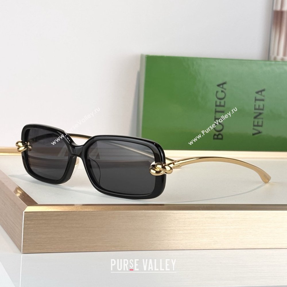 Bottega Veneta Sunglasses BV1439S Black/Gold 2026 (A-26030217)