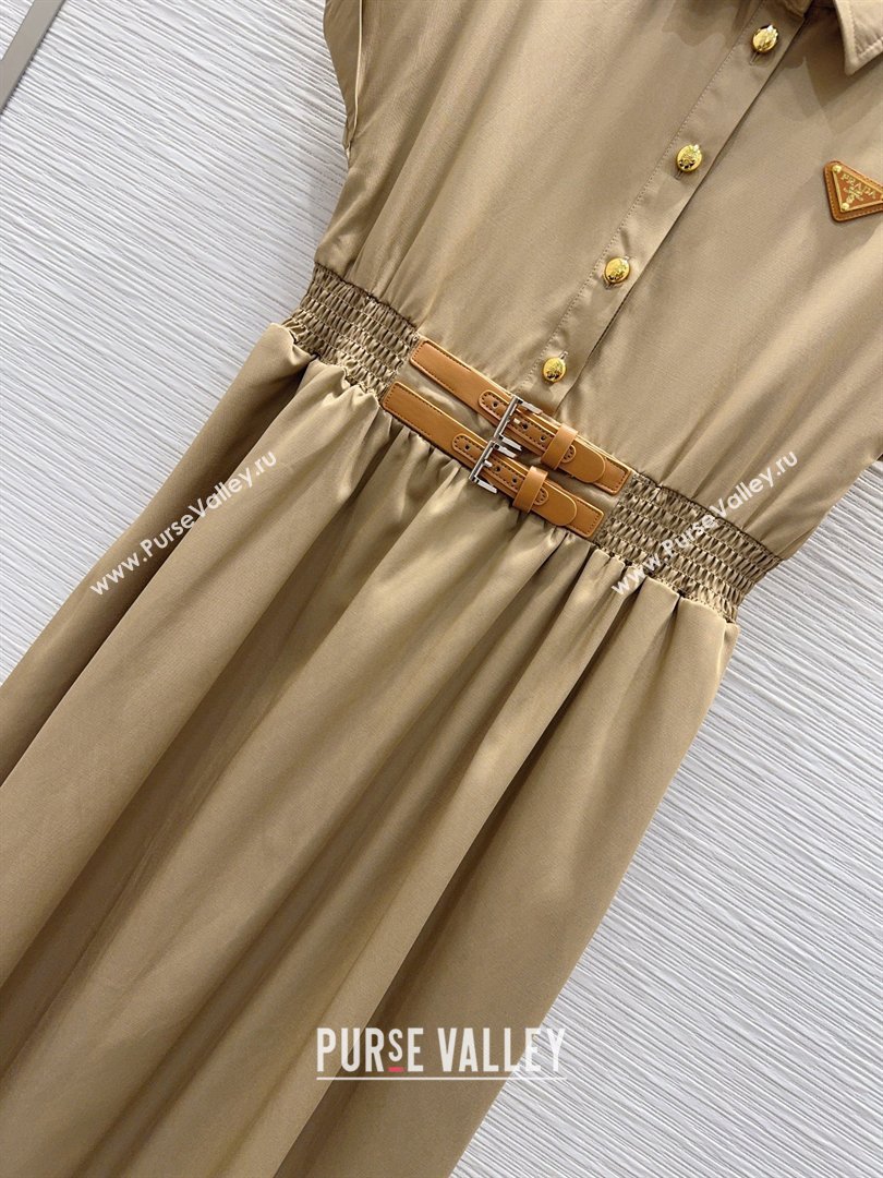 Prada Long Dress P031011 Brown 2026 (Q-26031011)