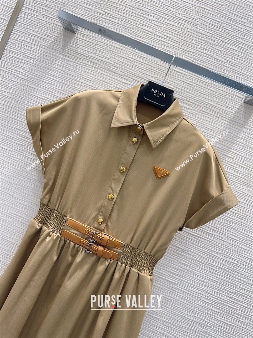 Prada Long Dress P031011 Brown 2026 (Q-26031011)