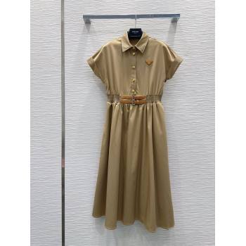 Prada Long Dress P031011 Brown 2026 (Q-26031011)