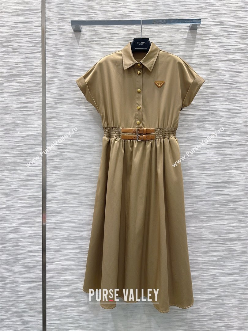 Prada Long Dress P031011 Brown 2026 (Q-26031011)