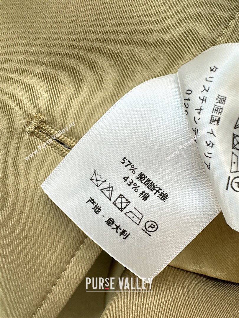 Dior Trench Coat D031010 Khaki 2026 (Q-26031010)