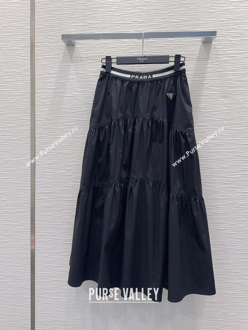 Prada Skirt P031013 Black 2026 (Q-26031013)