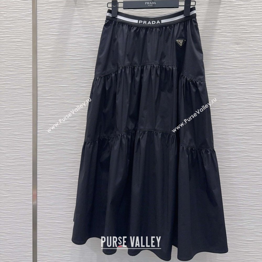 Prada Skirt P031013 Black 2026 (Q-26031013)