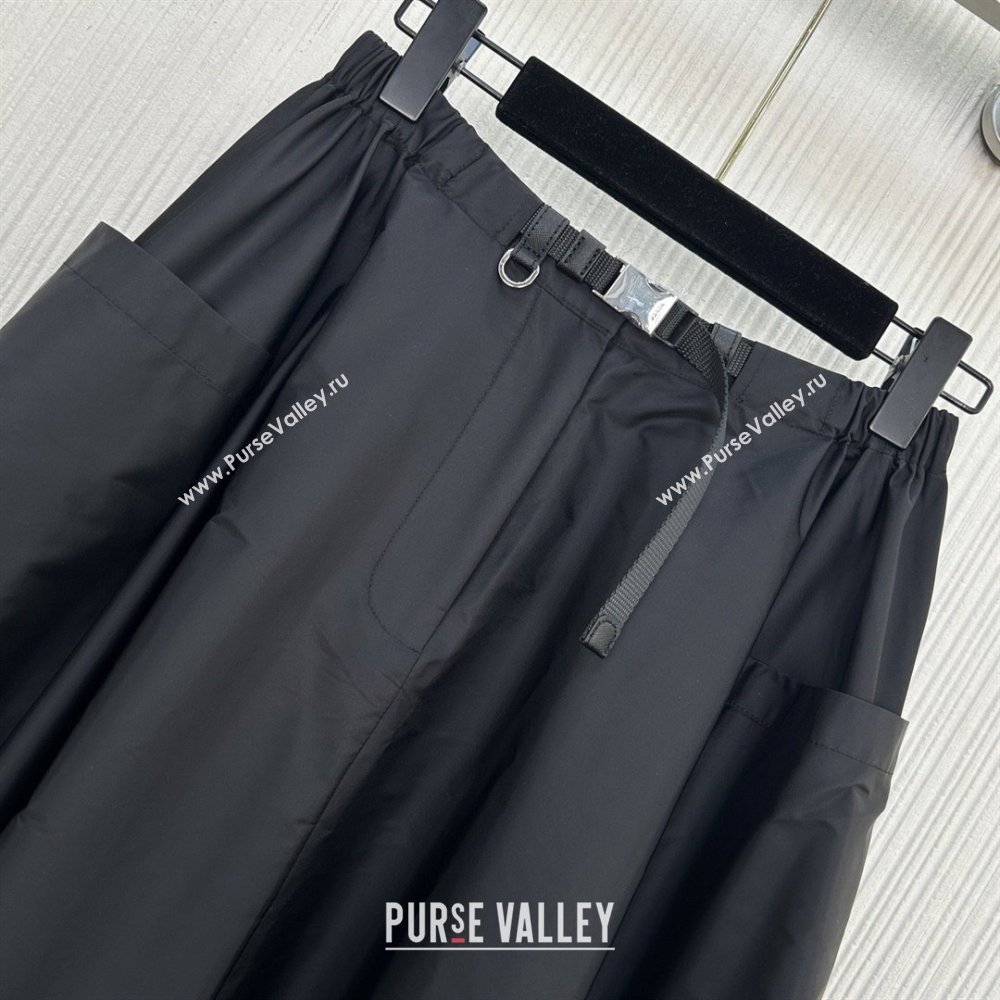 Prada Nylon Skirt P031001 Black 2026 (Q-26031001)