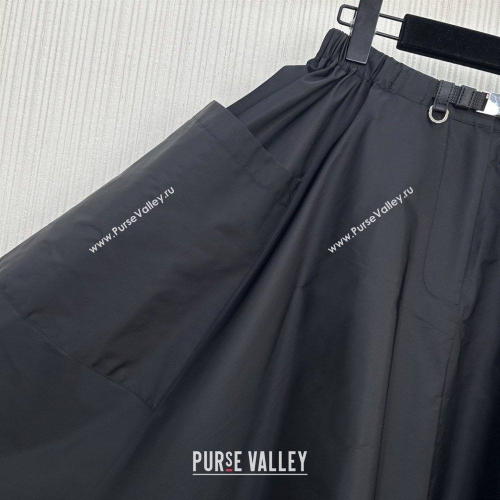 Prada Nylon Skirt P031001 Black 2026 (Q-26031001)