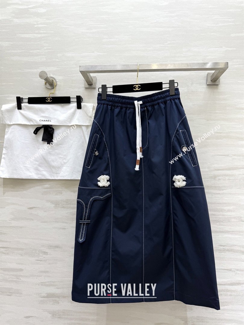 Chanel Denim Skirt CH031008 Blue 2026 (Q-26031008)
