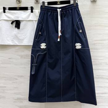 Chanel Denim Skirt CH031008 Blue 2026 (Q-26031008)