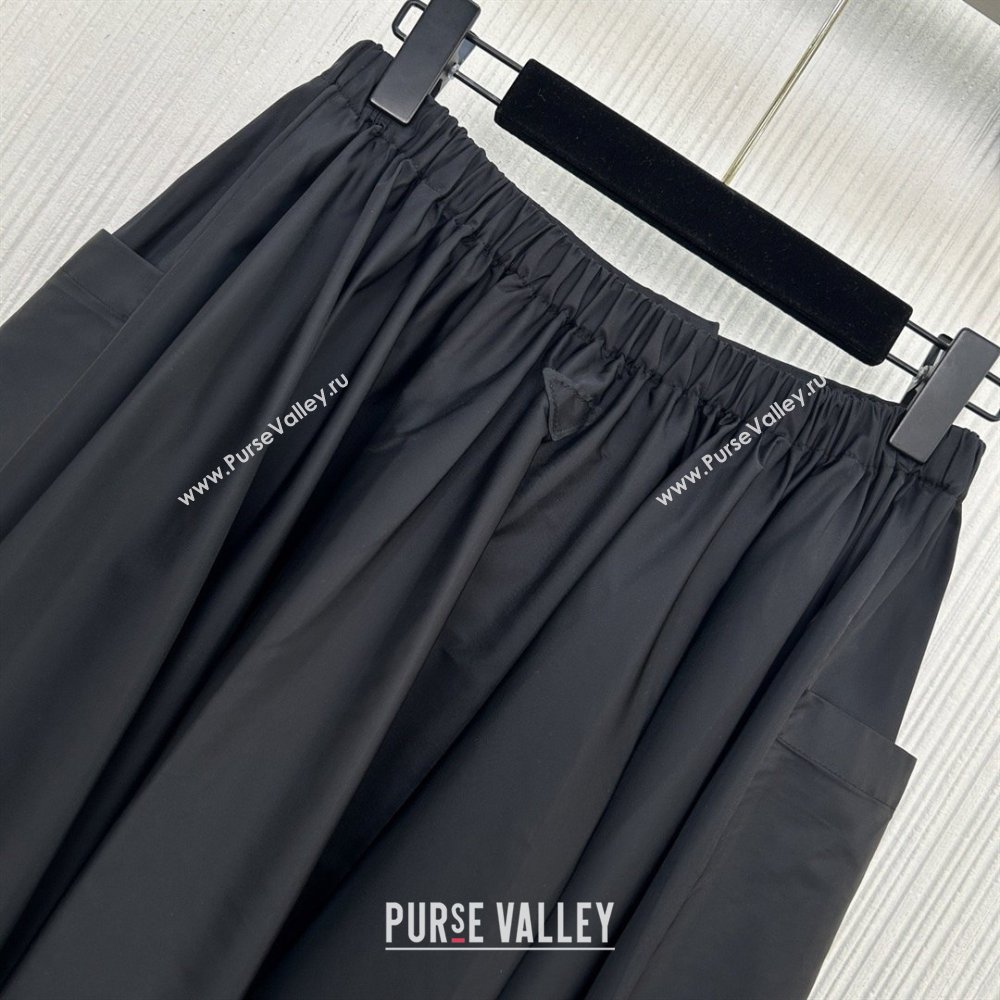 Prada Nylon Skirt P031001 Black 2026 (Q-26031001)
