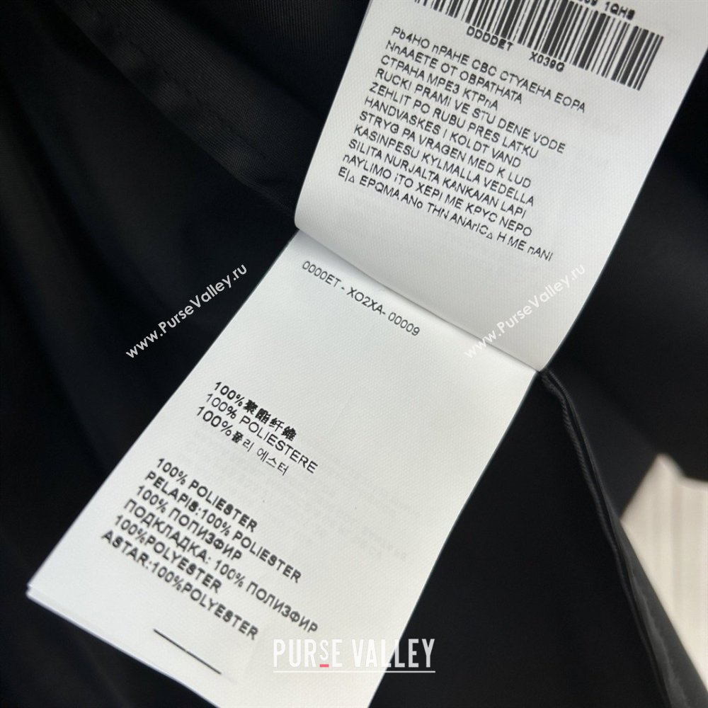 Prada Nylon Skirt P031001 Black 2026 (Q-26031001)