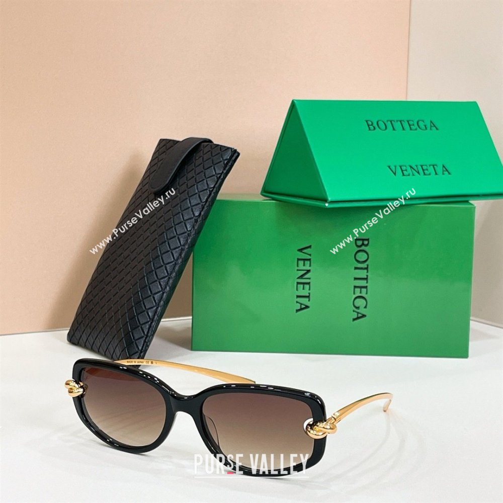 Bottega Veneta Sunglasses BV1440SA Black 11 2026 (A-26030411)