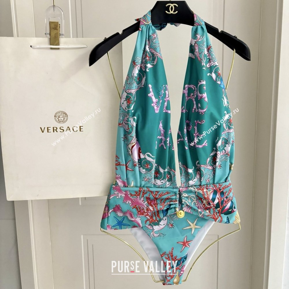 Versace Swimwear V030608 Green 2026 (A-26030608)