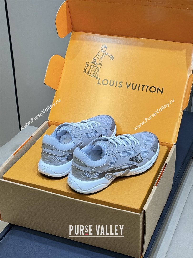 Louis Vuitton LV Olympia Sneaker 1AICQX Grey 2026 (MD-26031311)