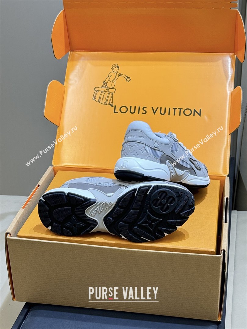 Louis Vuitton LV Olympia Sneaker 1AICQX Grey 2026 (MD-26031311)