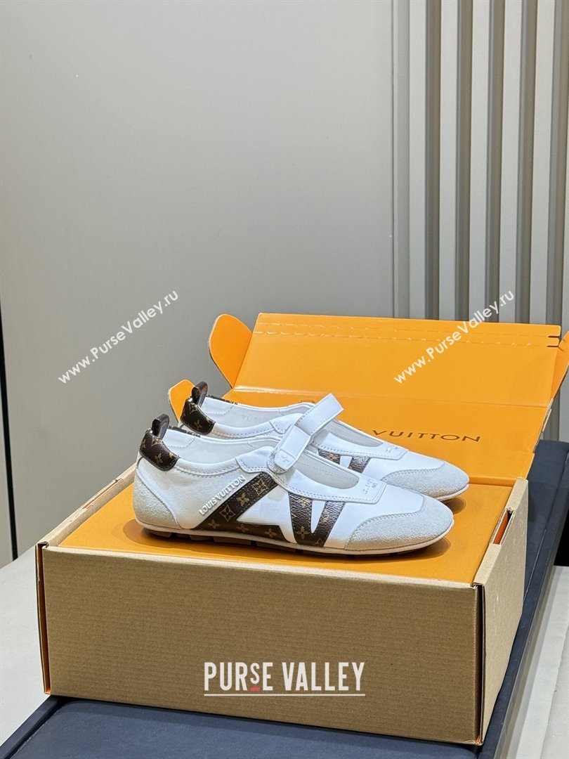 Louis Vuitton LV Sneakerina Mary Jane 1AJPFA Monogram/White 2026 (MD-26031302)