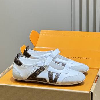 Louis Vuitton LV Sneakerina Mary Jane 1AJPFA Monogram/White 2026 (MD-26031302)