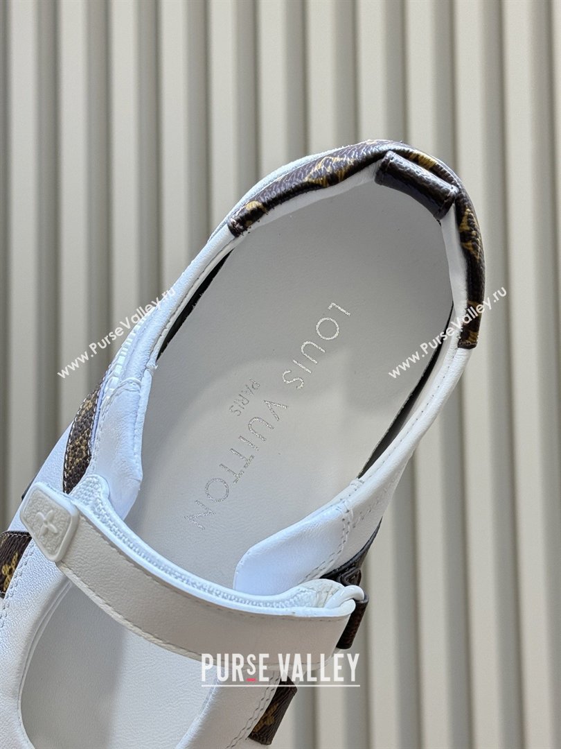 Louis Vuitton LV Sneakerina Mary Jane 1AJPFA Monogram/White 2026 (MD-26031302)
