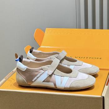 Louis Vuitton LV Sneakerina Mary Jane 1AJP00 Beige 2026 (MD-26031303)