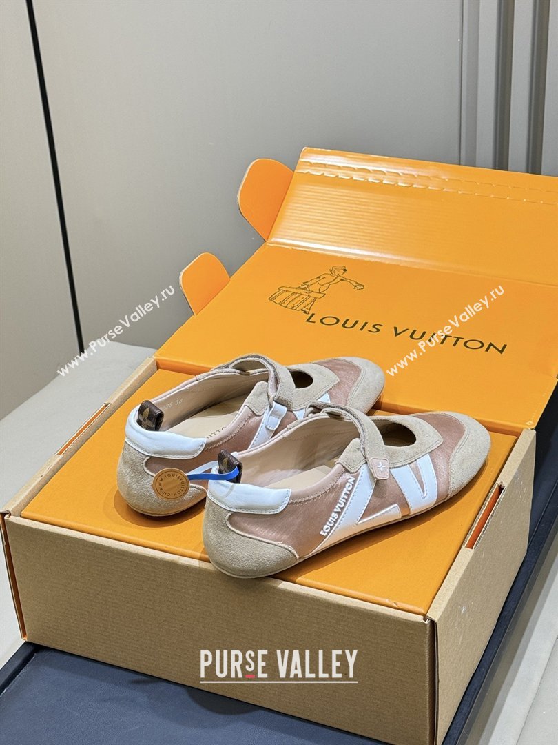 Louis Vuitton LV Sneakerina Mary Jane 1AJP00 Beige 2026 (MD-26031303)