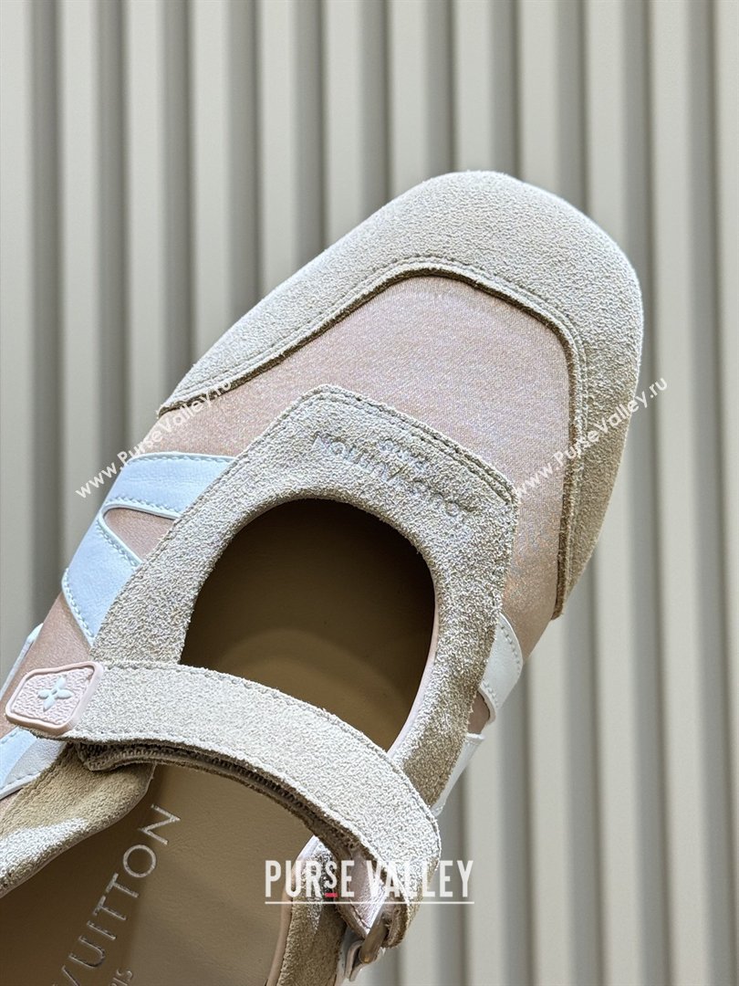 Louis Vuitton LV Sneakerina Mary Jane 1AJP00 Beige 2026 (MD-26031303)