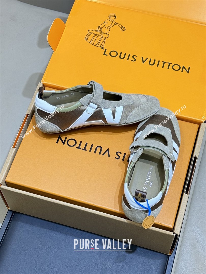 Louis Vuitton LV Sneakerina Mary Jane 1AJPFA Brown 2026 (MD-26031304)