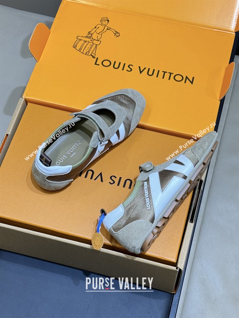 Louis Vuitton LV Sneakerina Mary Jane 1AJPFA Brown 2026 (MD-26031304)