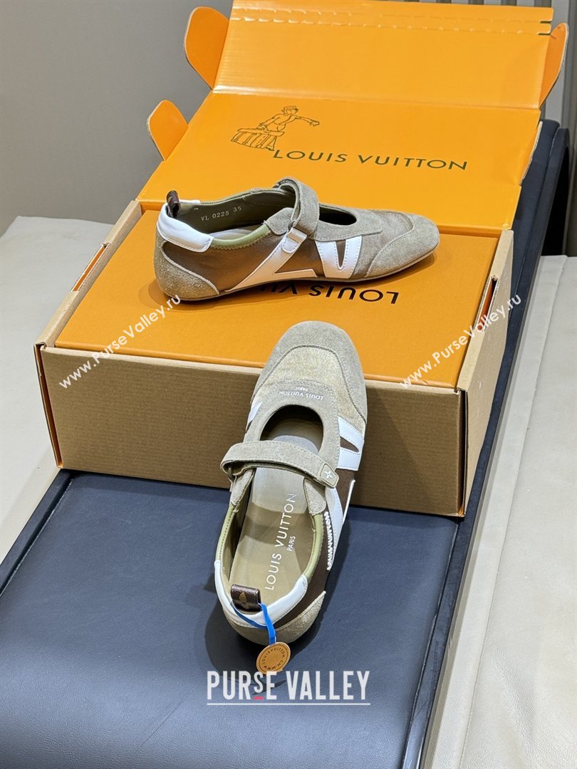 Louis Vuitton LV Sneakerina Mary Jane 1AJPFA Brown 2026 (MD-26031304)