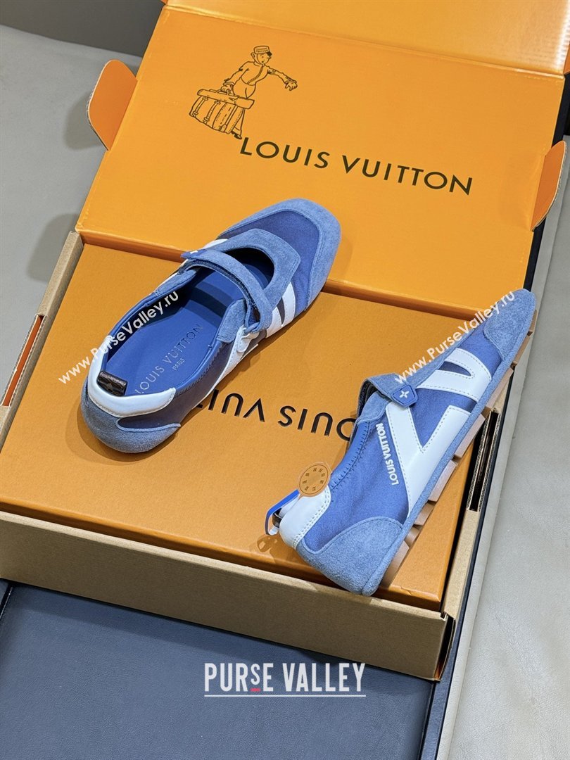 Louis Vuitton LV Sneakerina Mary Jane 1AJOZK Blue 2026 (MD-26031306)