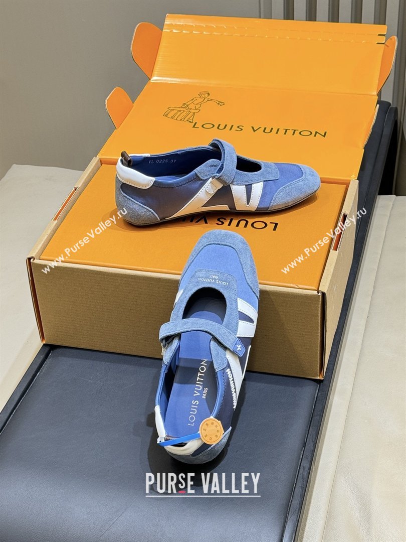 Louis Vuitton LV Sneakerina Mary Jane 1AJOZK Blue 2026 (MD-26031306)