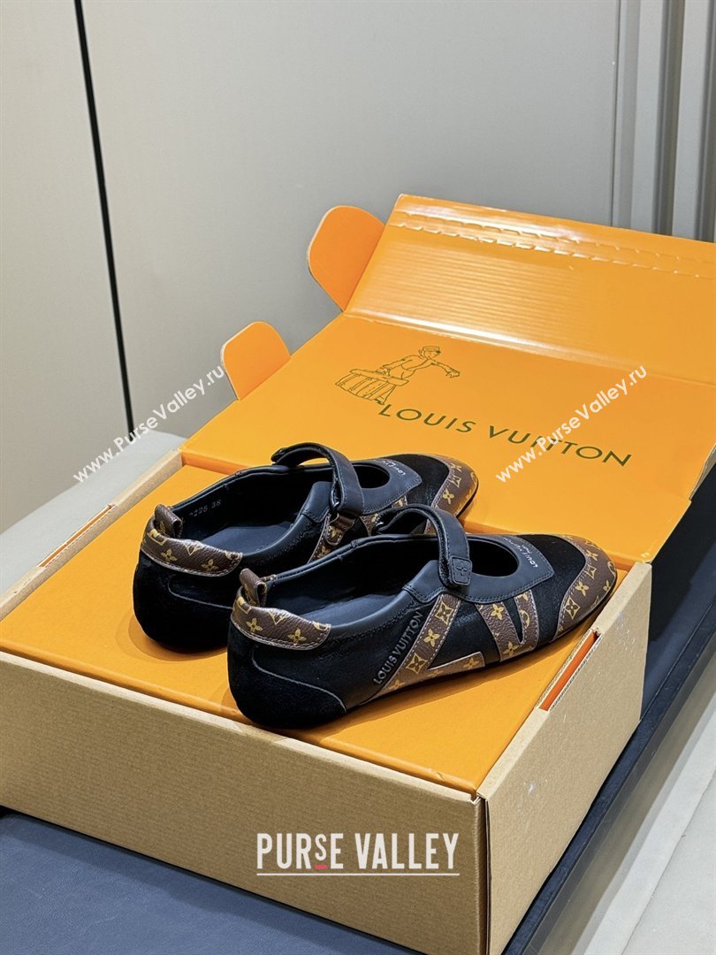 Louis Vuitton LV Sneakerina Mary Jane 1AJPEU Black 2026 (MD-26031307)