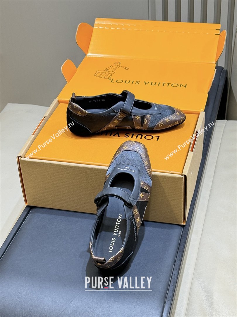 Louis Vuitton LV Sneakerina Mary Jane 1AJPEU Black 2026 (MD-26031307)