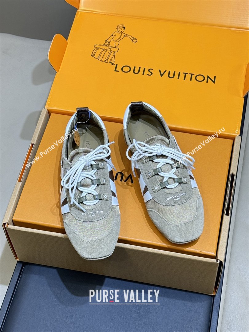 Louis Vuitton LV Sneakerina 1AJJXW Brown/Beige 2026 (MD-26031308)
