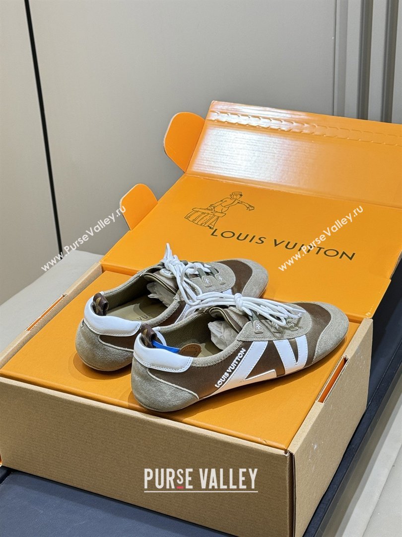Louis Vuitton LV Sneakerina 1AJJXW Brown/Beige 2026 (MD-26031308)